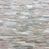 CAPITILE  - Panel ścienny Łupek Beżowy - kamienny kwarcyt Stackstone Beige naturalny 10x36x0,8-1,3 cm /opakowanie 0,396m2/